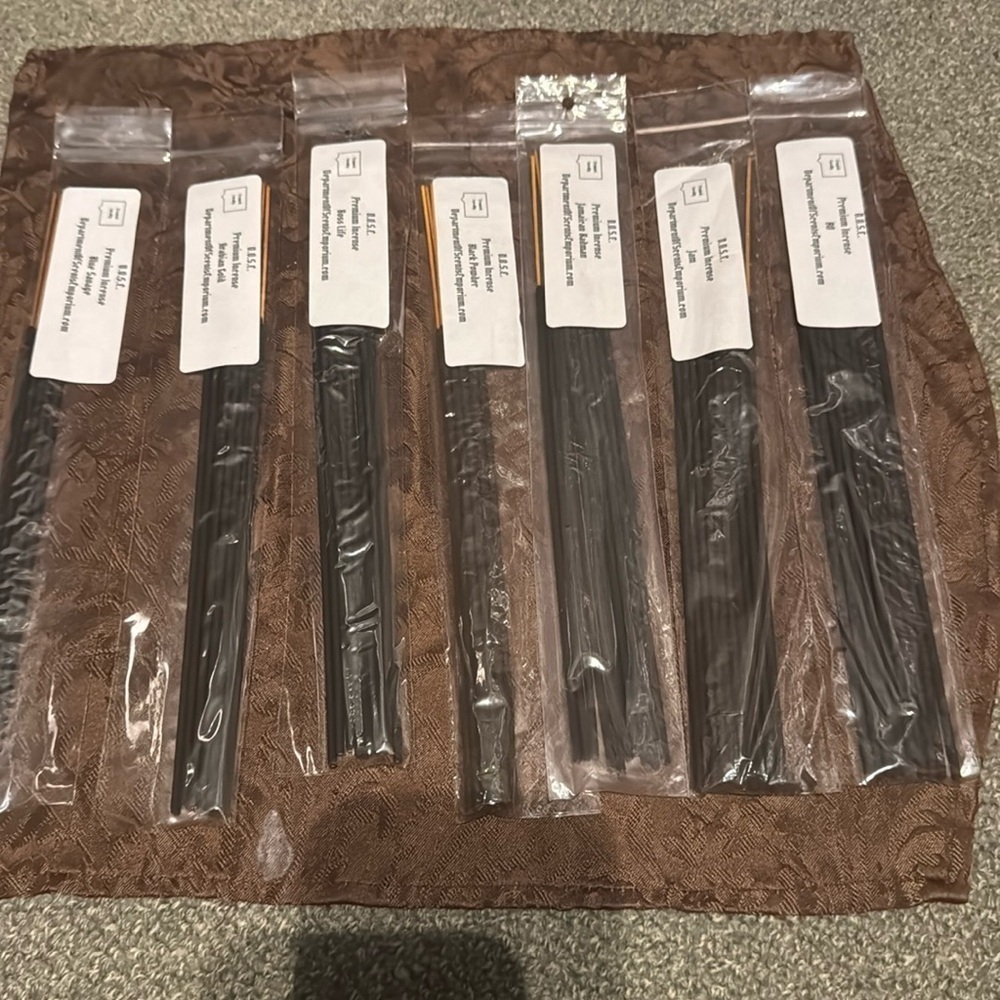 Assorted Male Hand Dipped Fragrance Incense Sticks Not available anywhere else